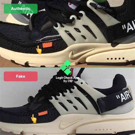 nike acronym presto gray fake vs real|white presto counterfeit.